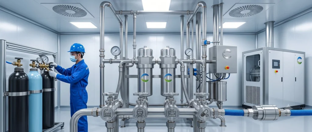 Análise da qualidade do ar comprimido e climatizado em laboratório