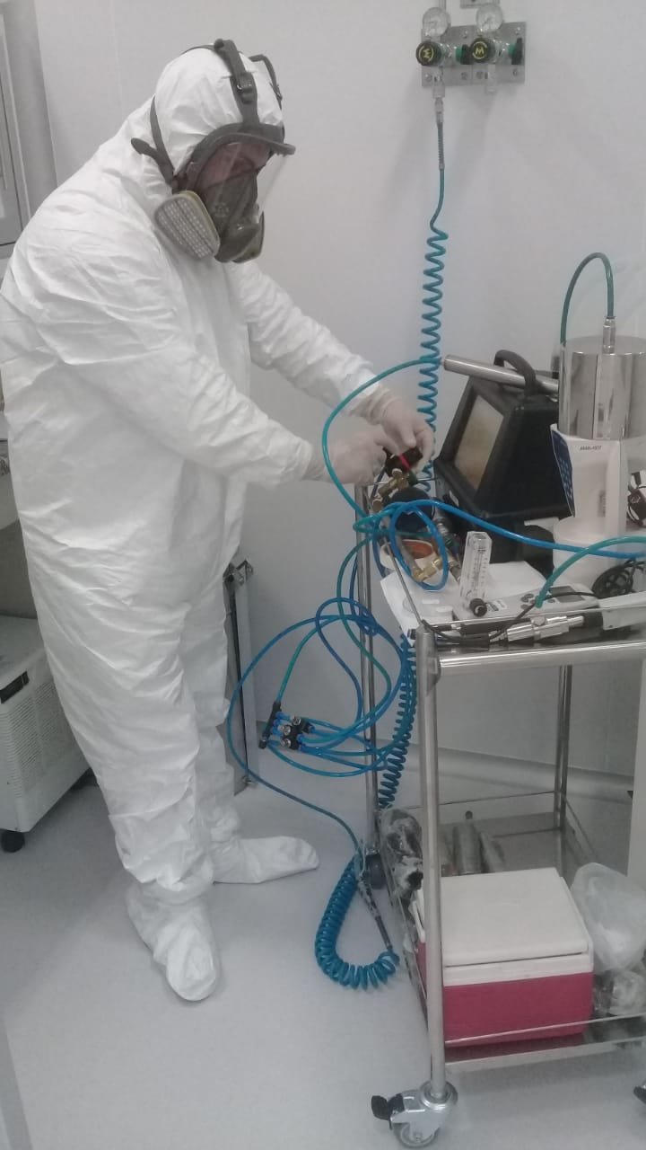 Estrutura e rotina do laboratório Celacanto Análises Ambientais